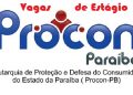 Procon-PB abre inscrições para 21 vagas de estágio em diversas áreas