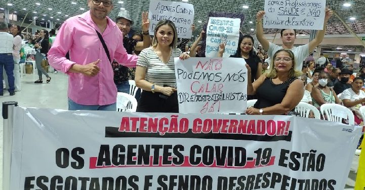 Pré-candidato vai até o Orçamento Democrático e reivindica direitos dos profissionais da linha de frente da Covid-19