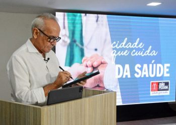 João Pessoa anuncia ampliação da rede de assistência e aumento salarial histórico para profissionais da Saúde