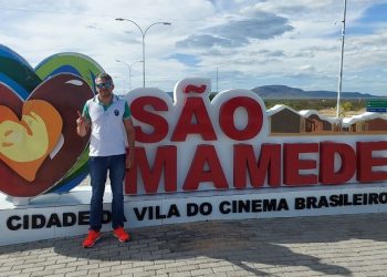 Em São Mamede, Fábio Petterson comemora pagamento do piso salarial da enfermagem para os profissionais