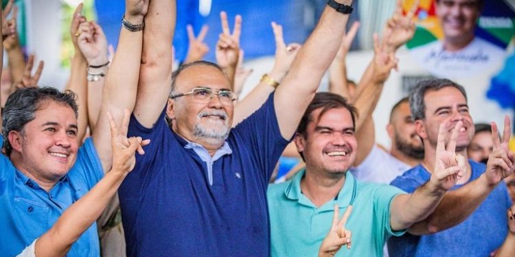 Vereador Marcílio do HBE une Mersinho, Efraim e George Morais em um mesmo evento