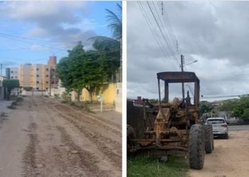 Vereador Marcílio do HBE faz requerimento e, após 20 anos de espera, rua será calçada no Geisel