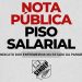 Sindicato dos Enfermeiros divulga nota e reitera que o Piso Salarial da Enfermagem tem de ser pago a todos