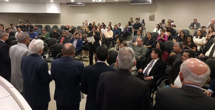 Bastante concorrida, posse da Diretoria do SINCONTABIL-PB conta com muitos integrantes da sociedade civil