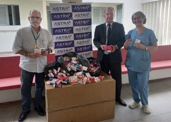 Lar da Providência recebe medicamentos doados pela Astra-13