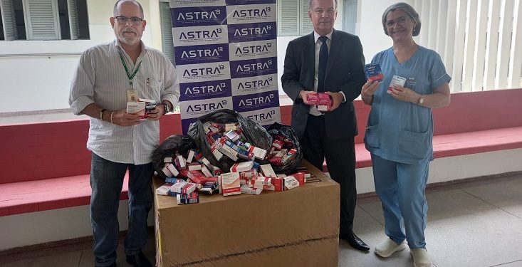 Lar da Providência recebe medicamentos doados pela Astra-13