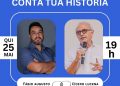 Podcast Conta Tua História estreia nesta quinta com participação especial do prefeito Cícero Lucena