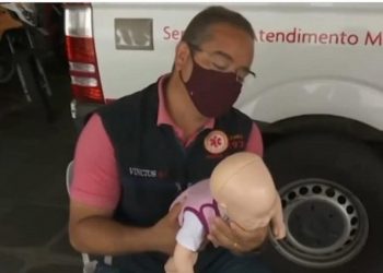 Samu de João Pessoa divulga protocolos e condutas para casos de engasgo