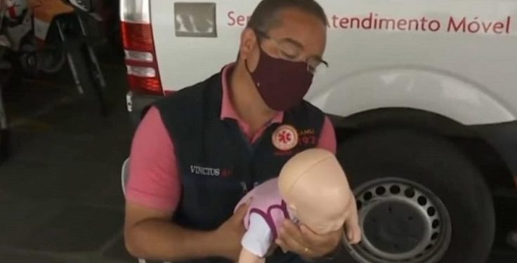 Samu de João Pessoa divulga protocolos e condutas para casos de engasgo