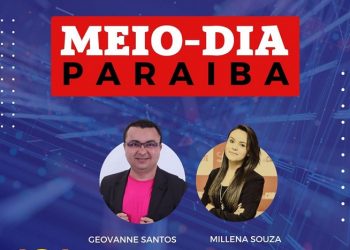 Geovanne Santos e Millena Sousa vão comandar o MEIO DIA PB na 101 FM de Campina Grande
