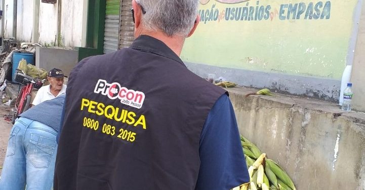 Pesquisa do Procon de João Pessoa constata diferença de R$ 40 no preço da mão de milho