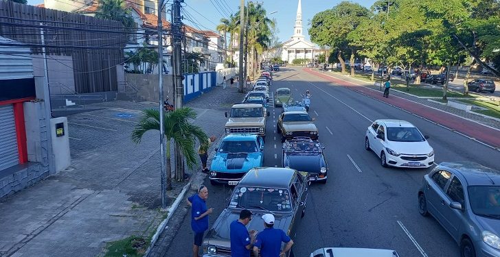 Nos 438 anos de João Pessoa, Clube do Carro Antigo promove carreata na capital