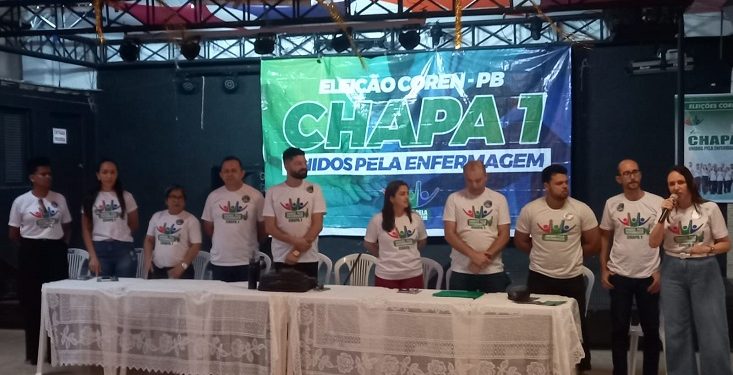 ELEIÇÕES COREN 2023: integrantes da Chapa 1 realizam plenária em João Pessoa