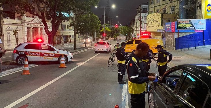 Operação Lei Seca autua 91 condutores em ação no último final de semana