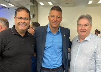 Secretários Lindolfo Pires e Harlen Vilarim participaram do lançamento da Frente Parlamentar Mista do Desporto Escolar no RJ