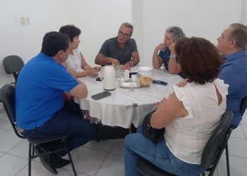 Presidente do SINDESEPB recebe candidatos ao CREA e MÚTUA