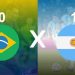 Em partida válida pelas eliminatórias, Brasil perde para a Argentina no Maracanã