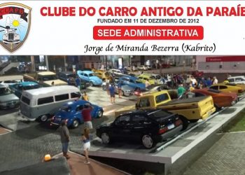 Clube do Carro Antigo da Paraíba inaugura sua sede administrativa na noite desta quinta-feira, 9 de novembro