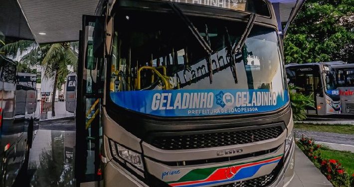 “Geladinho”: João Pessoa adiciona 20 ônibus com ar condicionado à frota do transporte público