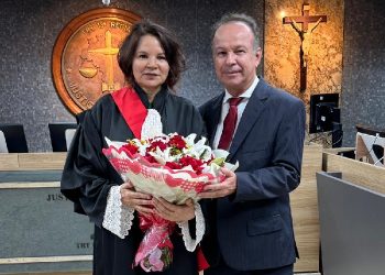 Astra-13 participa de solenidade de posse da vice-presidente e corregedora do TRT da Paraíba