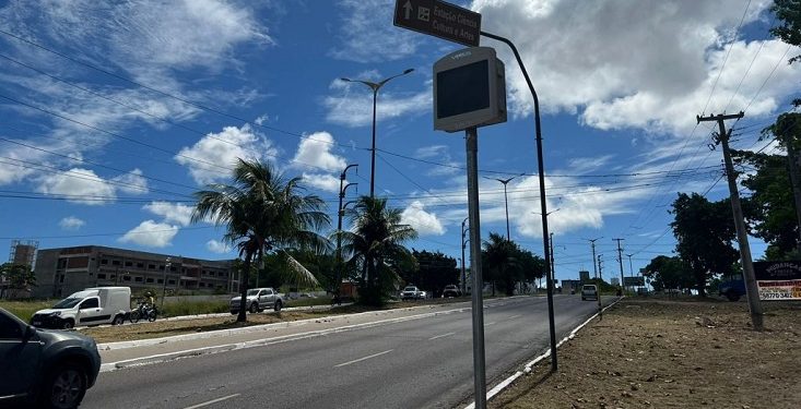 Semob inicia instalação de novos radares nas vias de João Pessoa