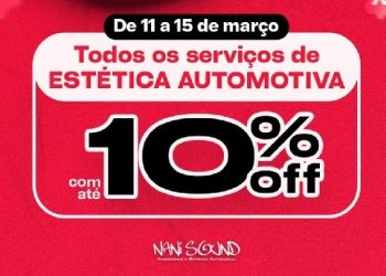 Nesta Semana do Consumidor, Nani Sound João Pessoa dá 10% de desconto em serviços da estética automotiva