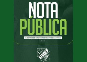 Sindicato dos Enfermeiros da Paraíba publica NOTA PÚBLICA contra suposta fake news espalhada por outra entidade sindical
