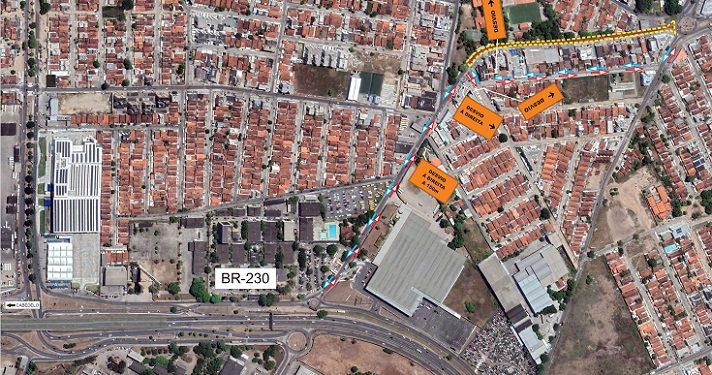 Começam hoje serviços de drenagem de viaduto na BR 230 em João Pessoa