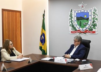 Governador da Paraíba recebe presidente do TRE-PB e discute segurança para as eleições municipais 2024