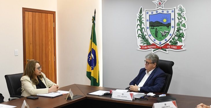 Governador da Paraíba recebe presidente do TRE-PB e discute segurança para as eleições municipais 2024
