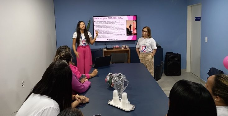 ISOMEDICINA encerra Outubro Rosa com palestra educativa e ação de beleza para suas colaboradoras