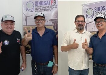 Eleição de Petrônio Gondim no SINDSAT-PB é prestigiada por dirigentes de importantes entidades sindicais