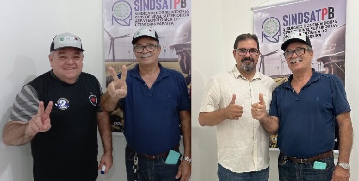 Eleição de Petrônio Gondim no SINDSAT-PB é prestigiada por dirigentes de importantes entidades sindicais