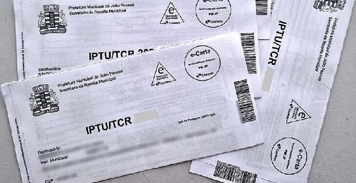 Contribuintes de João Pessoa já poderão antecipar pagamento do IPTU e TCR 2025 a partir desta segunda, dia 20
