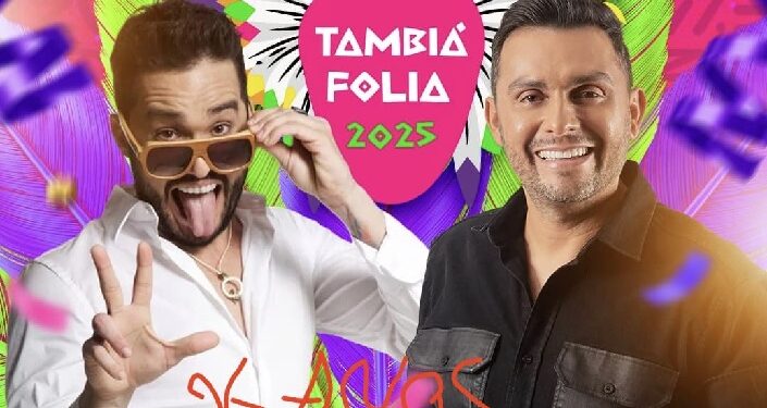 Tambiá Folia celebra 26 anos com shows de Mano Walter e Ramon Schnayder