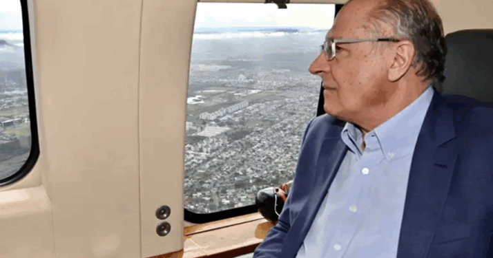 Avião da FAB que conduzia Geraldo Alckmin apresenta falhas