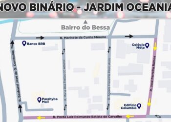 Motoristas devem ficar atentos às mudanças no trânsito do Jardim Oceania
