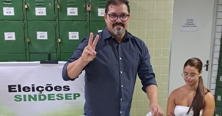 Cledison Maia é reeleito presidente do SINDESEP-PB com 98,3% dos votos válidos