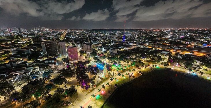 Acionamento da iluminação natalina de João Pessoa será feito nesta sexta-feira, dia 31