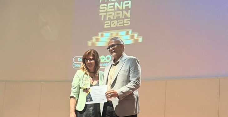 Semob de João Pessoa recebe Prêmio Senatran 2025 pelo 1º lugar na categoria Gestão Municipal